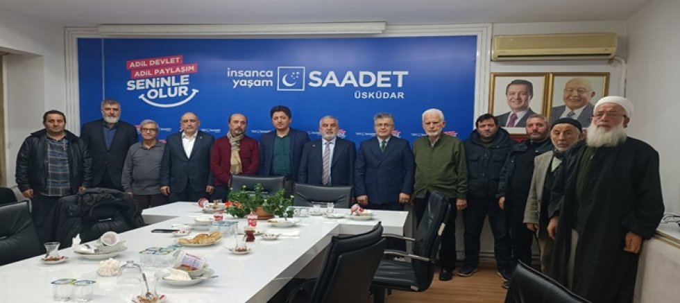 Milli Görüş Kadroları Üsküdar’da Aynı Sofrada Buluştu