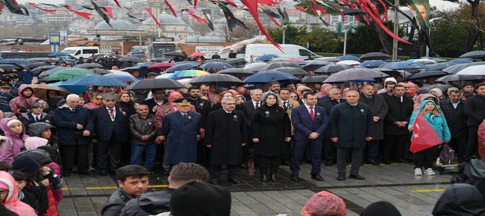 ULU ÖNDER MUSTAFA KEMAL ATATÜRK, VEFATININ 86. YIL DÖNÜMÜNDE ÜSKÜDAR’DA ANILDI