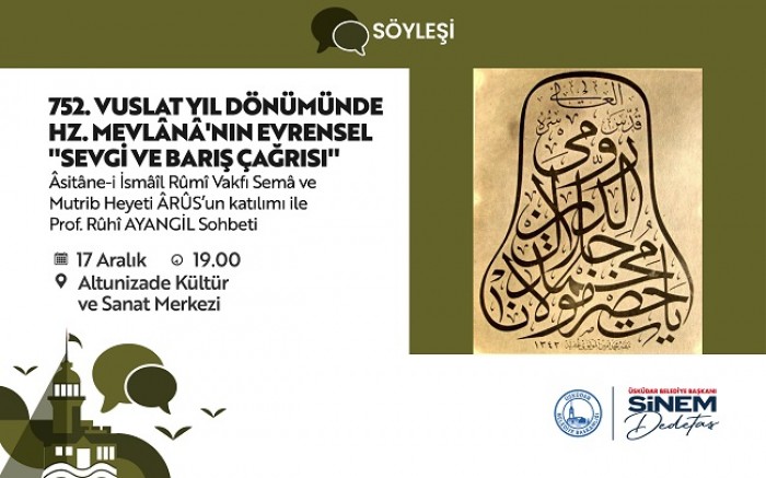 Üsküdar’da Mevlana’nın Vuslatı Anılıyor