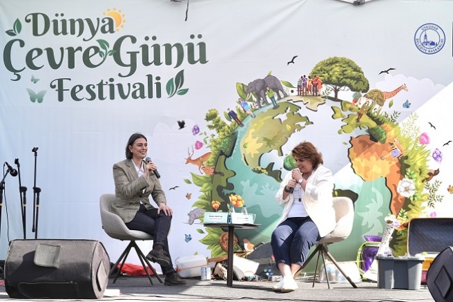 ÜSKÜDAR KUZGUNCUK BOSTANI’NDA  ÇEVRE TEMALI FESTİVAL DÜZENLENDİ